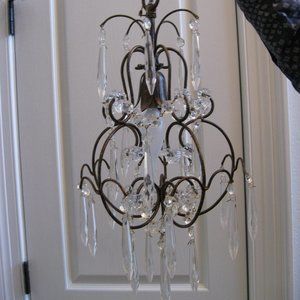 Vintage French Country Style Mini Chandelier